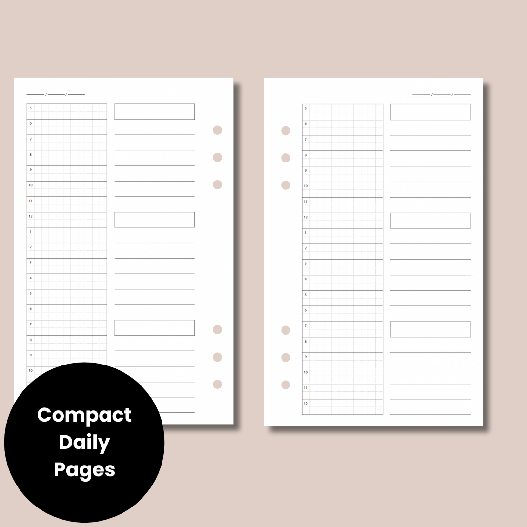 Daily Planner Pages