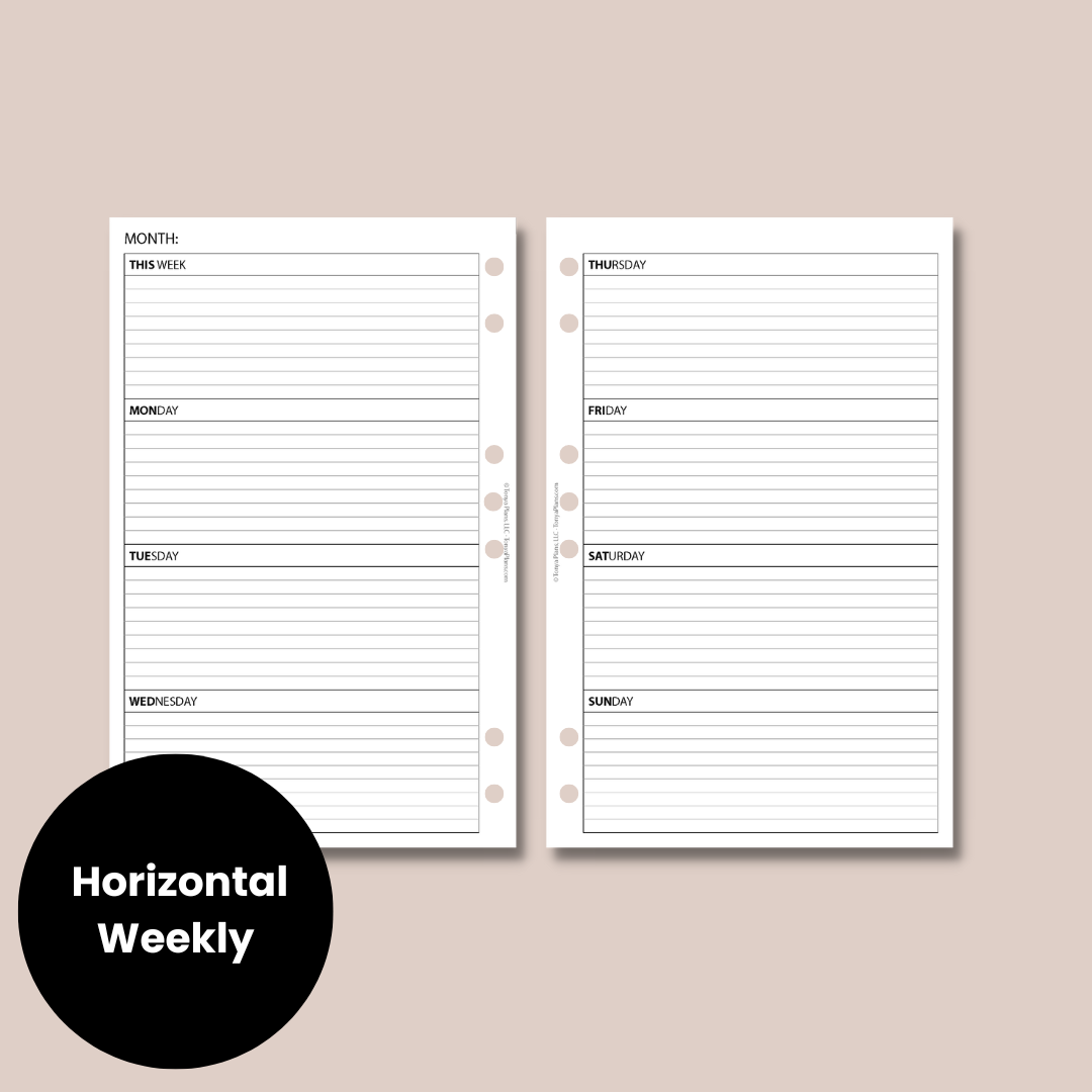 클래식 - TP 링 바운드 플래너 인서트