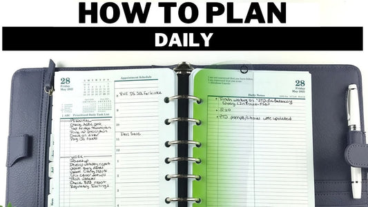 How To Plan Daily
