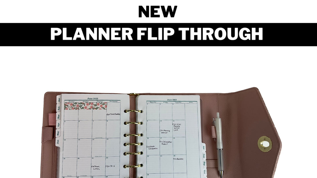 New Planner Flip Through with Victoria Binder