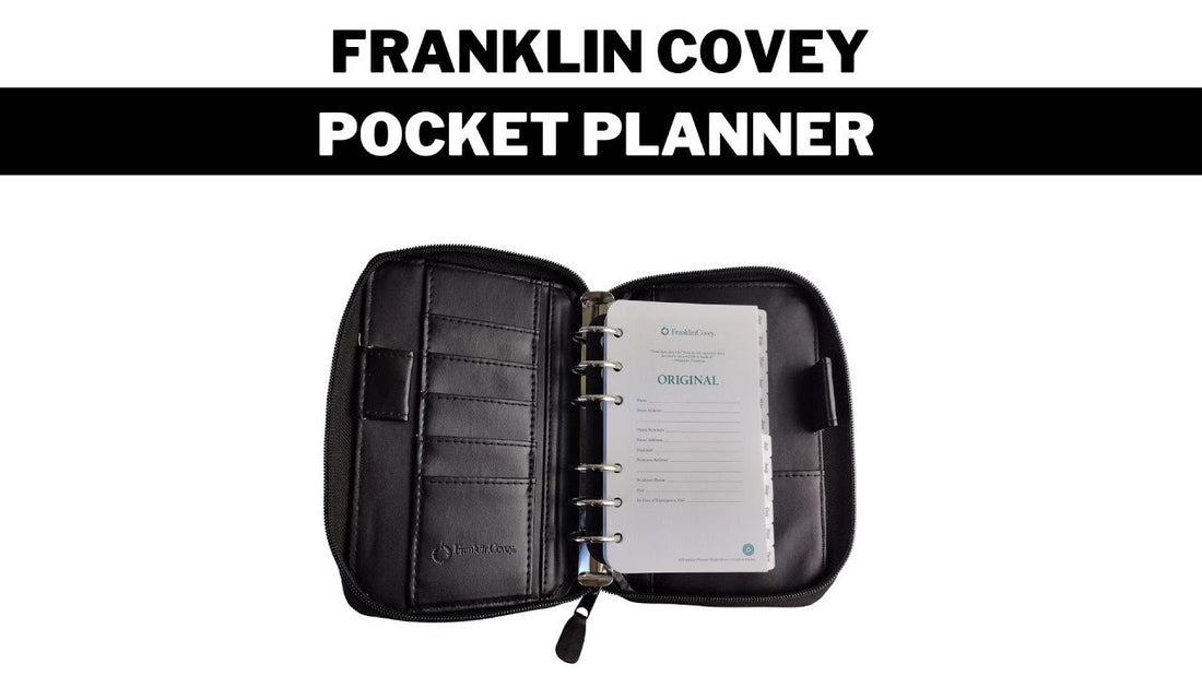 Franklin Covey Pocket Planner Should You Buy It? TonyaPlans