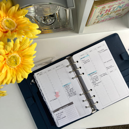 How to do color blocking in your planner