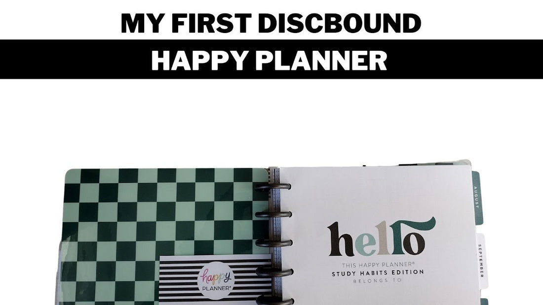 My First Disc-bound - A Review of Happy Planner