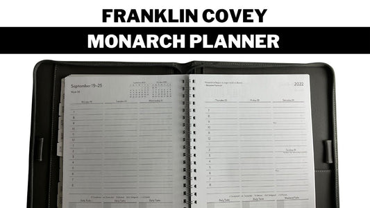 Franklin Covey Monarch Planner - Should you buy it?