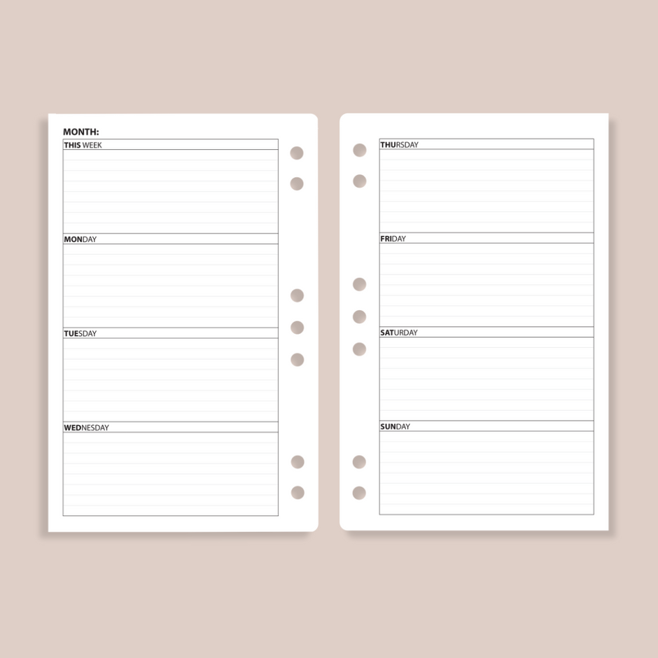 Planner Inserts – TonyaPlans