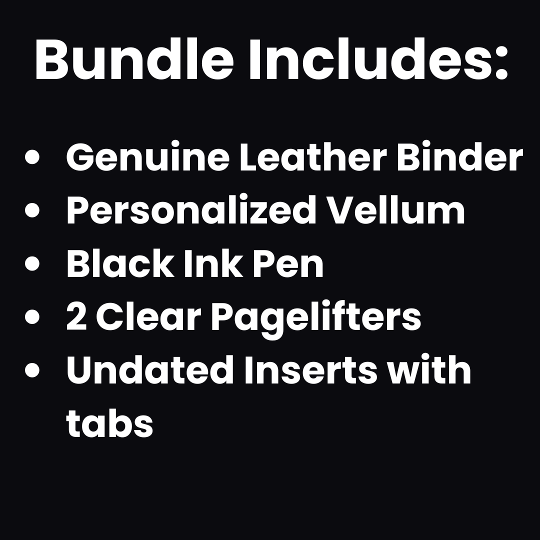 Ready-To-Go Compact Nico Ring Binder Bundle (Complete System)