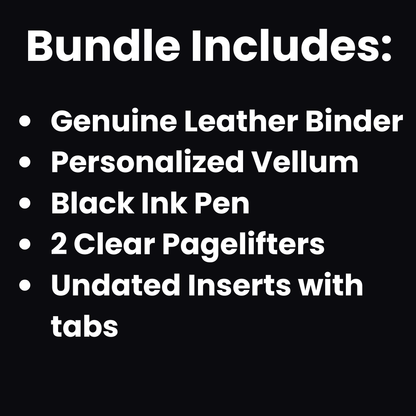 Ready-To-Go Compact Nico Ring Binder Bundle (Complete System)