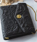Victoria Simulated Leather Rings Black Turnlock Binder - Fits FC Classic Inserts - Includes Chain