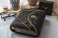 Victoria Simulated Leather Rings Black Turnlock Binder - Fits FC Classic Inserts - Includes Chain