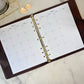 Monarch - Undated TP Weekly Ring-Bound Planner Inserts