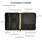 Nico Leather Zipper Binder