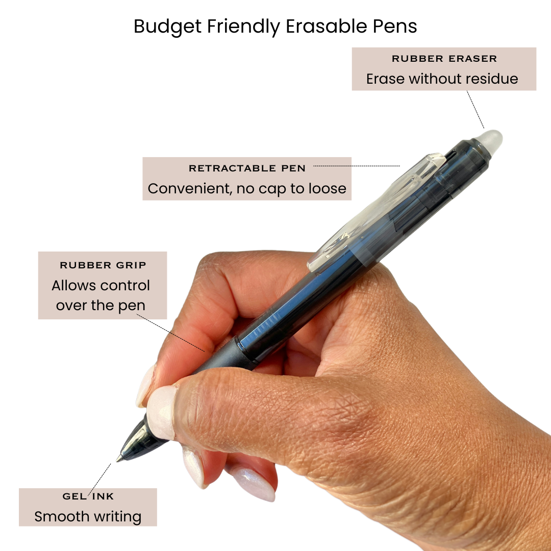 Erasable Gel Pens (NEW DESIGNS!)