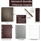 Checkered Monarch Binder