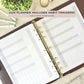 Monarch - TP Weekly Ring-Bound Planner Inserts