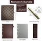 Checkered Monarch Binder