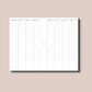 Classic Rings Size | 2024 Weekly Planner Printable Inserts - Full Package Digital Download