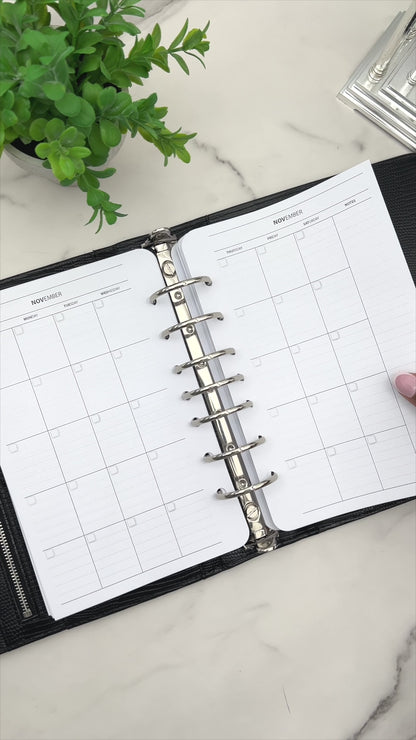 Insertos para agenda con anillas de TP Classic
