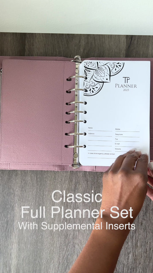 Planner Inserts – TonyaPlans