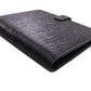 Black Classic A5 Agenda Planner Ringless Wirebound Cover