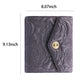 Victoria Simulated Leather Rings Black Turnlock Binder - Fits FC Classic Inserts - Includes Chain