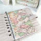 Laminated World Map Dashboard