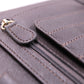 Checkered Simulated Leather Rings Brown Snap Binder - Classic