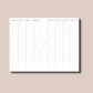 Classic Rings Size | 2023 Weekly Planner Printable Inserts - Full Package Digital Download