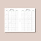 Classic Rings Size | 2023 Weekly Planner Printable Inserts - Full Package Digital Download