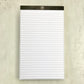 Ruled Notepad Refill - A5 Classic