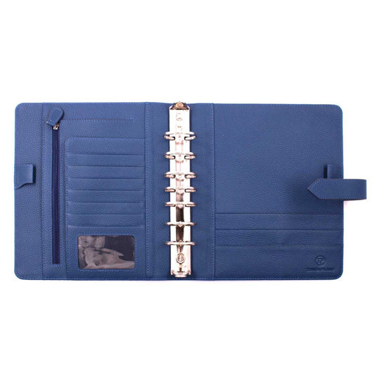 Genia Leather Strap Binder