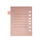 Victoria Simulated Leather Rings Pink Turnlock Binder - Classic - Includes Chain